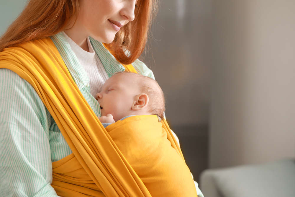 Écharpe de portage respirante pour bébé
